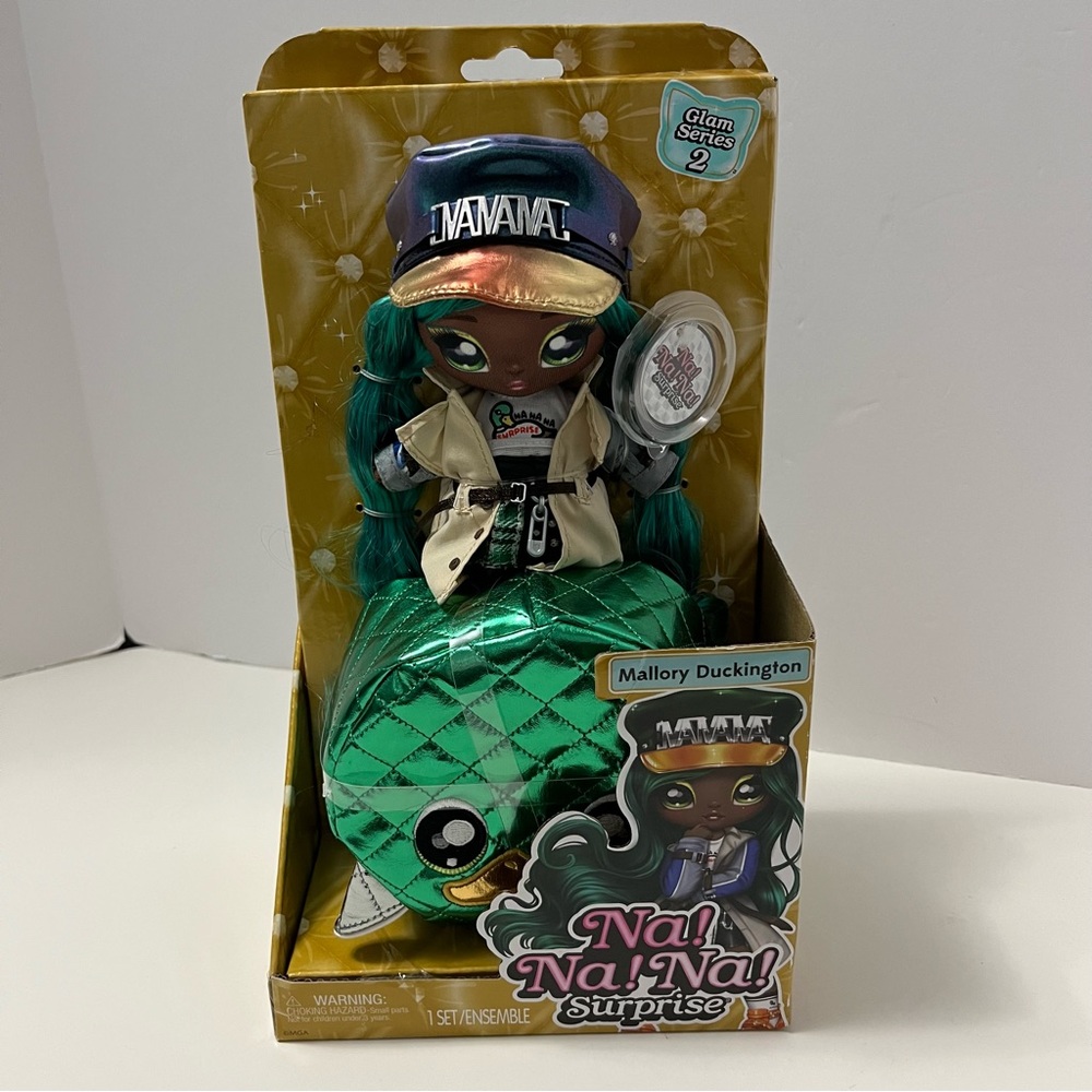 NA! NA! NA! SURPRISE doll Mallory Duckington glam series 2 NRFB NWT toy